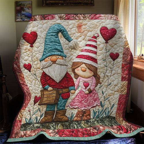 Valentine Gnome Love WX1112044CL Quilt