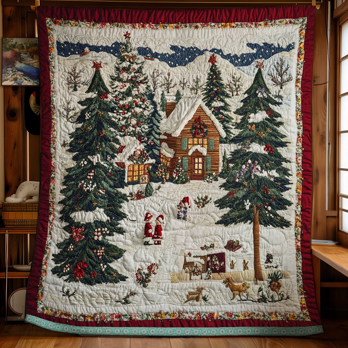 Noel Theme WX2311032CL Quilt