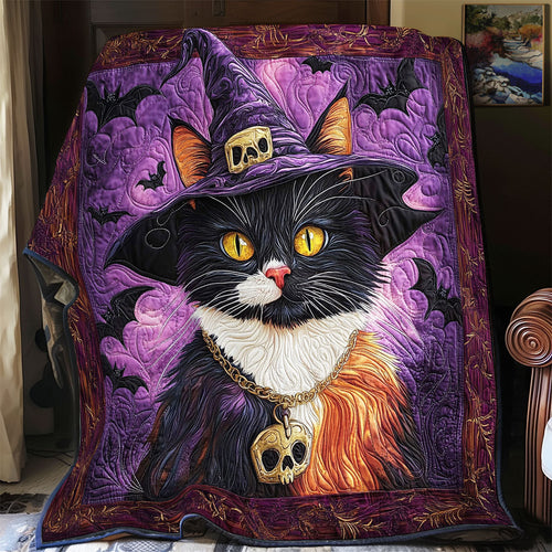 Witch Cat WY0901069CL Quilt