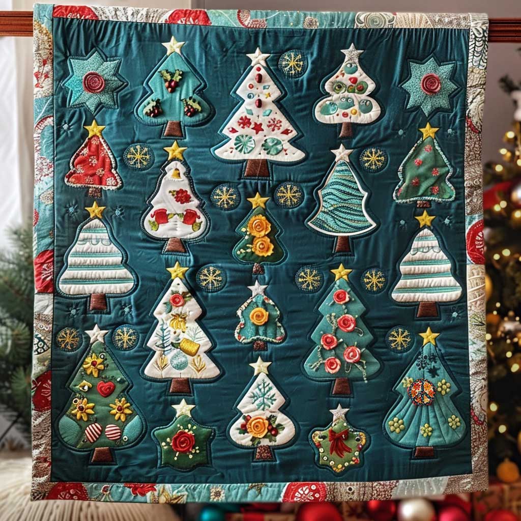 Christmas Tree WJ0710008CL Quilt