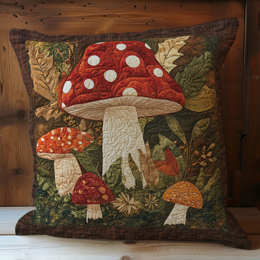 Mushroom Forest WY0602110CL Quilt Pillow Case