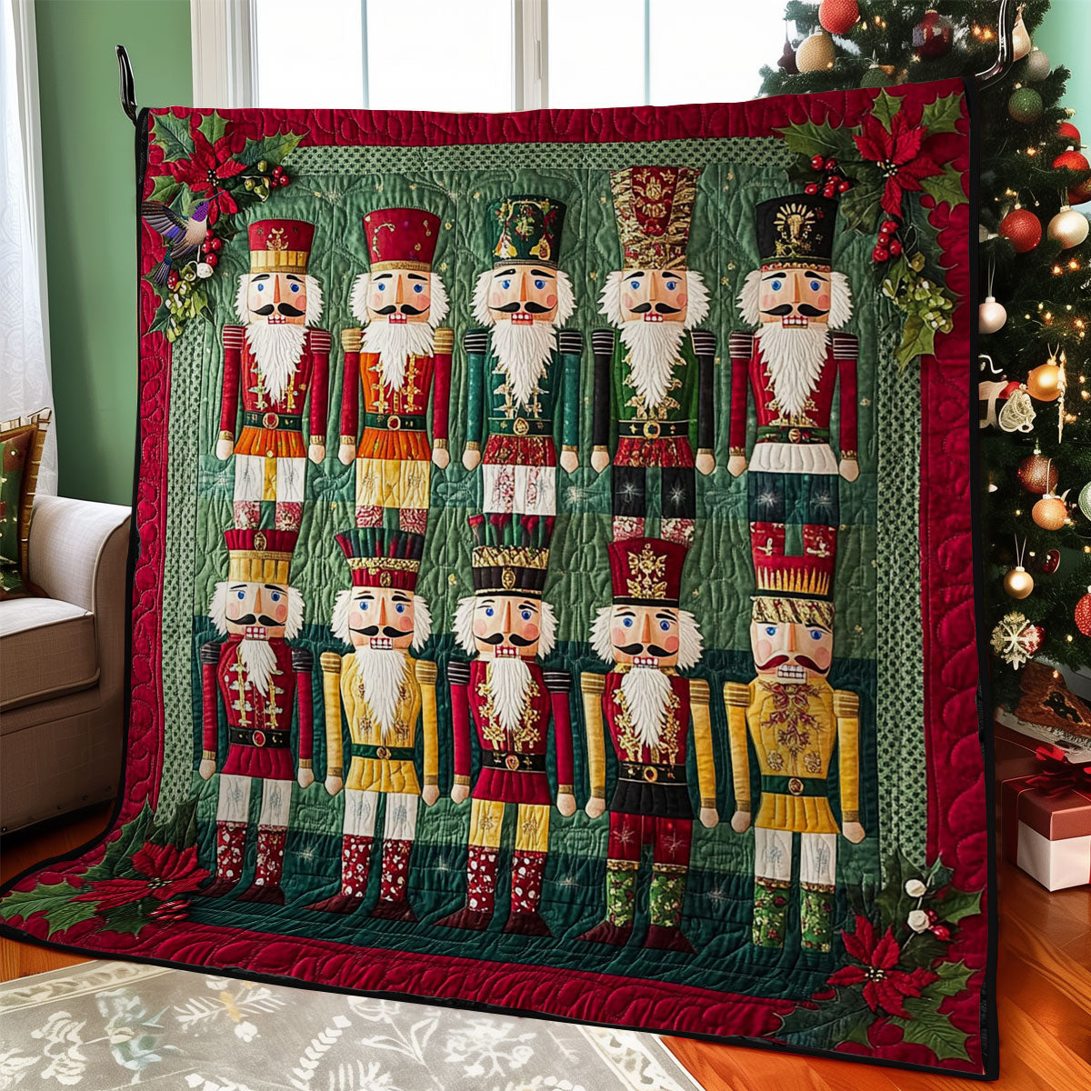 Nutcracker WY2511003CL Quilt