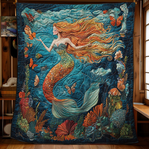 Majestic Mermaid WX3112025CL Quilt