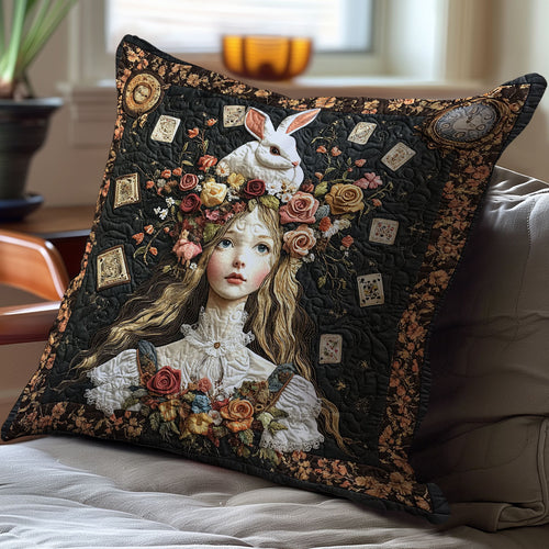 Rabbit And Girl WY0101032CL Quilt Pillow Case