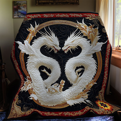 Couple White Dragon WY0512035CL Quilt