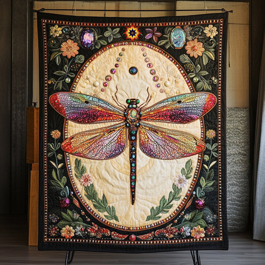 Elegant Dragonfly WU0611013CL Quilt