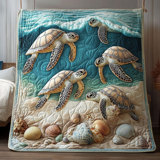 Turtle Ocean WT0810030CL Quilt