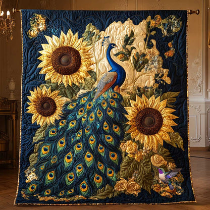 Blooming Peacock WN0711066CL Quilt