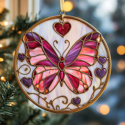 Heart Valentine WY2202155CL Suncatcher