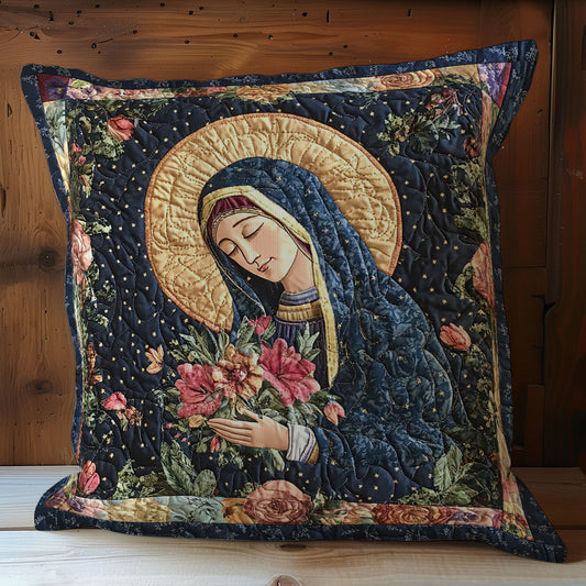 Blessed Mother WY2701006CL Quilt Pillow Case