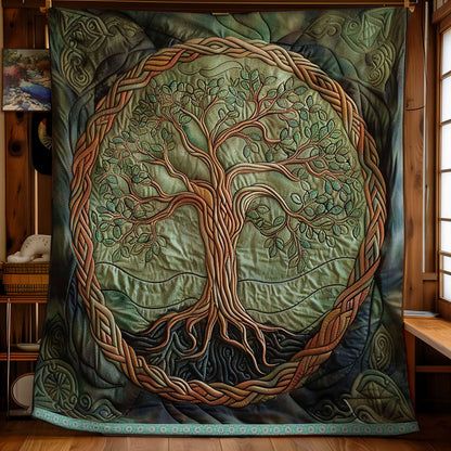 Tree of Life Vibrant Growth WN1209054CL Quilt