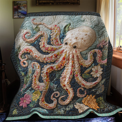 Octopus Flower WX0412038CL Quilt