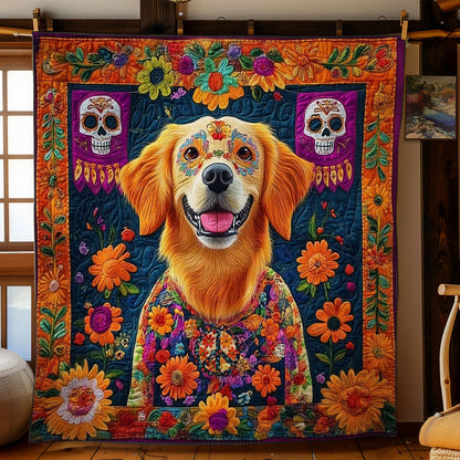 Golden Retriever Spirit WN0611002CL Quilt