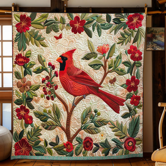 Red Cardinal WJ2709019CL Quilt
