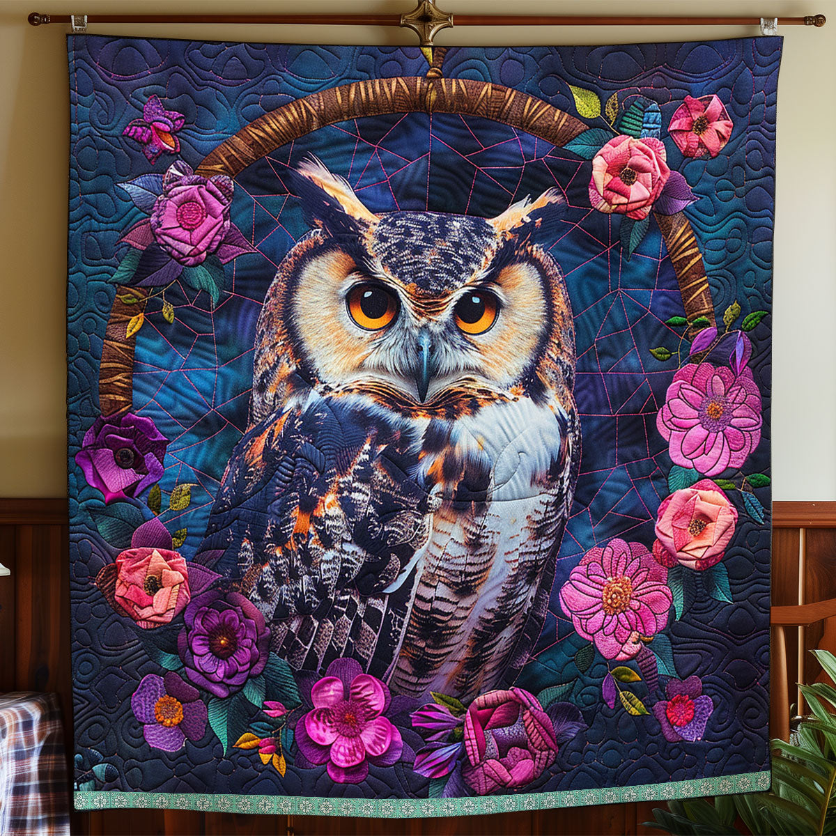 Dreamcatcher Owl WP0609017CL Quilt