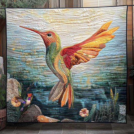 Hummingbird In Sunshine WN0910098CL Quilt