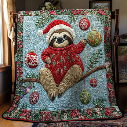 Merry Slothmas WN1612011CL Quilt