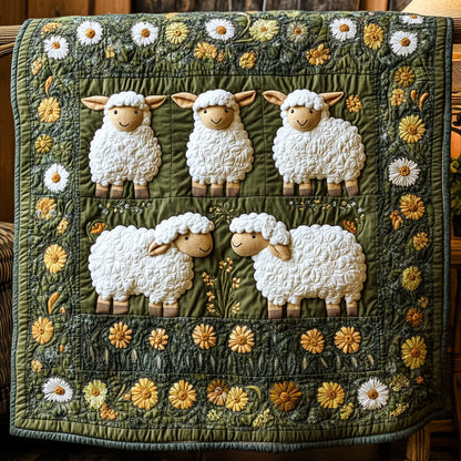 Cute Lamb WY1502049CL Quilt