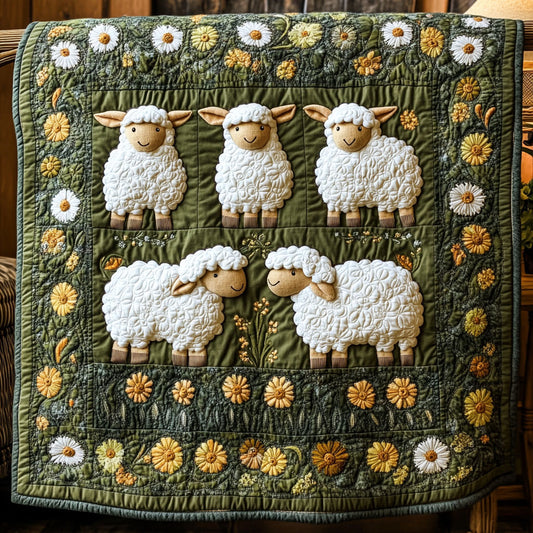 Cute Lamb WY1502049CL Quilt