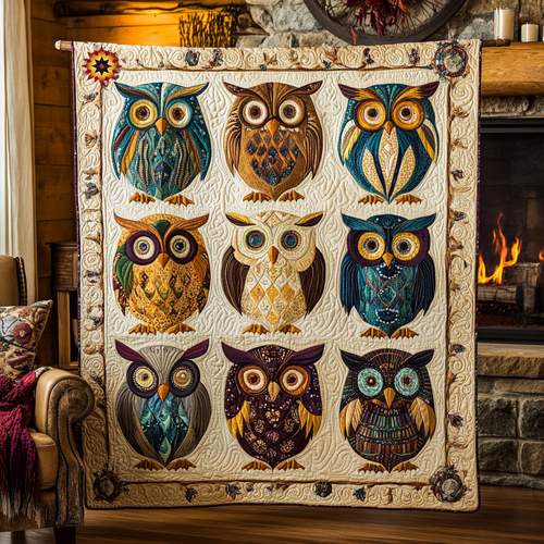 Enchanted Owl WG0303014CL Quilt