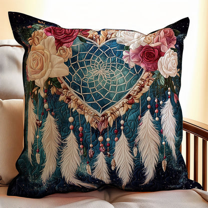 Flower Heart Dreamcatcher WY0912077CL Quilt Pillow Case