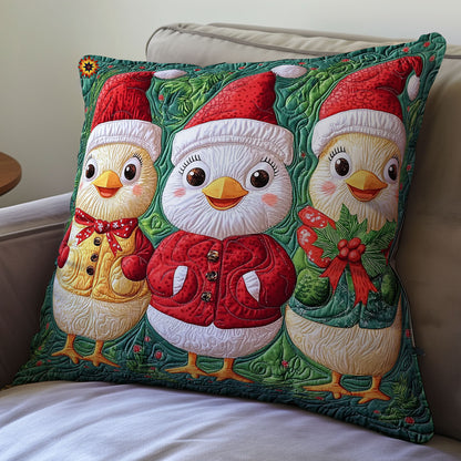 Christmas Chick WY2611053CL Quilt Pillow Case