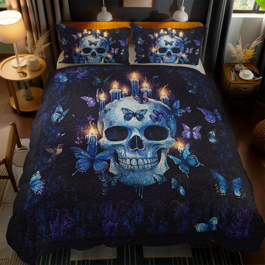 Skull And Shadows WN2410014CL Duvet Cover Set