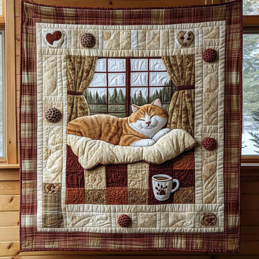 Lazy Ginger Day CP2006013CL Quilt