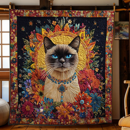 Siamese Cat WY2312058CL Quilt