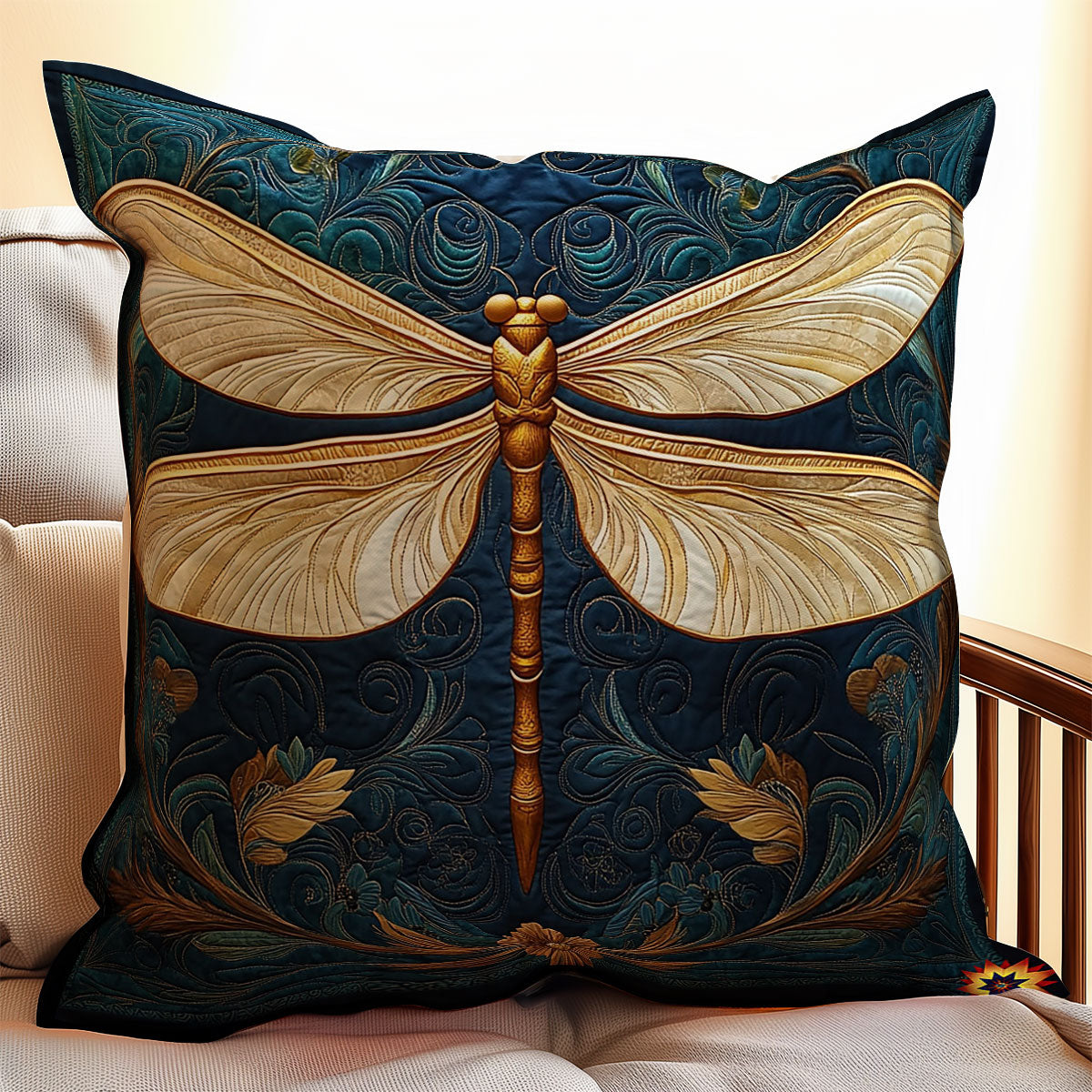 Abstract Dragonfly WY0312118CL Quilt Pillow Case
