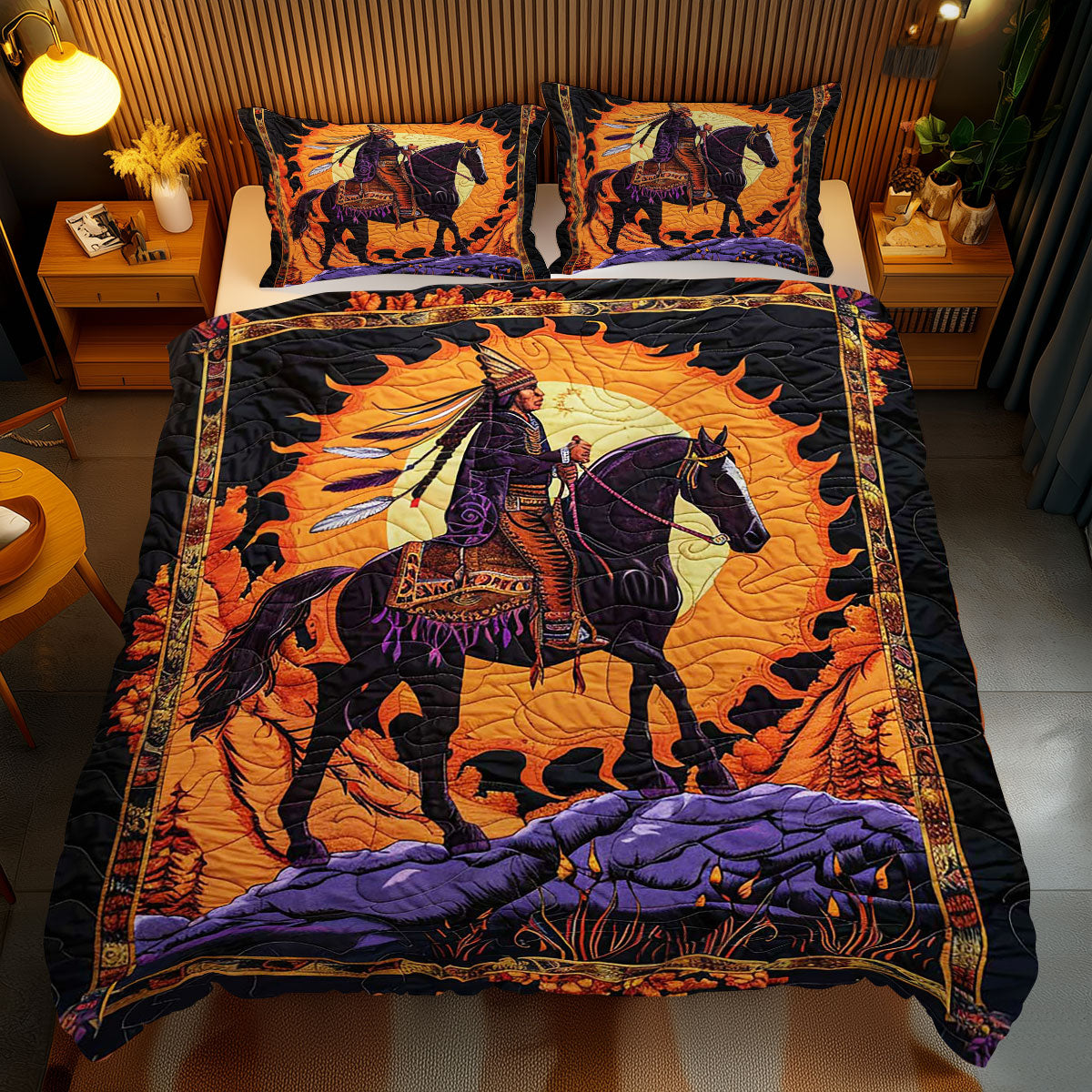 Native American WJ2609022CL Duvet Cover Set