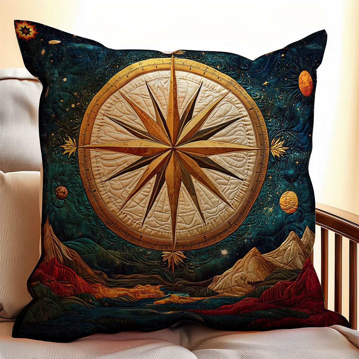 Compass WY0312120CL Quilt Pillow Case