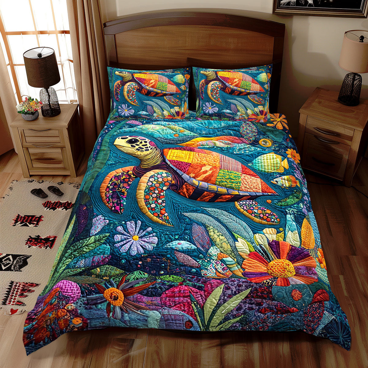 Majestic Turtle WJ2510026CL Duvet Cover Set