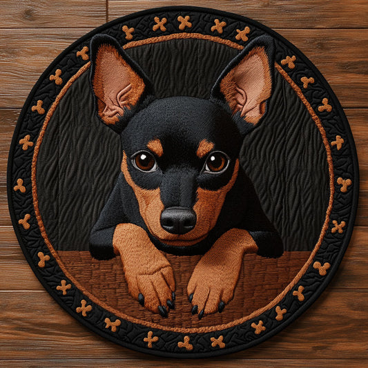Cute Gaze CP1205023CL Quilted Round Mat