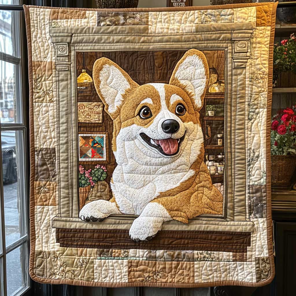 Juliette Corgi WP0810029CL Quilt