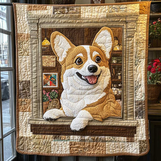 Juliette Corgi WP0810029CL Quilt