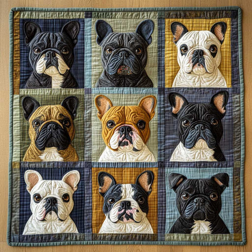 French bulldog Bliss WN2809049CL Quilt