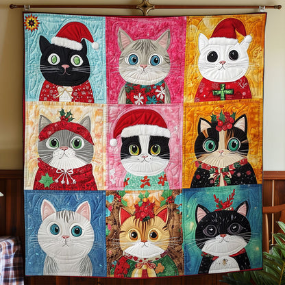 Christmas Cat WY1012023CL Quilt