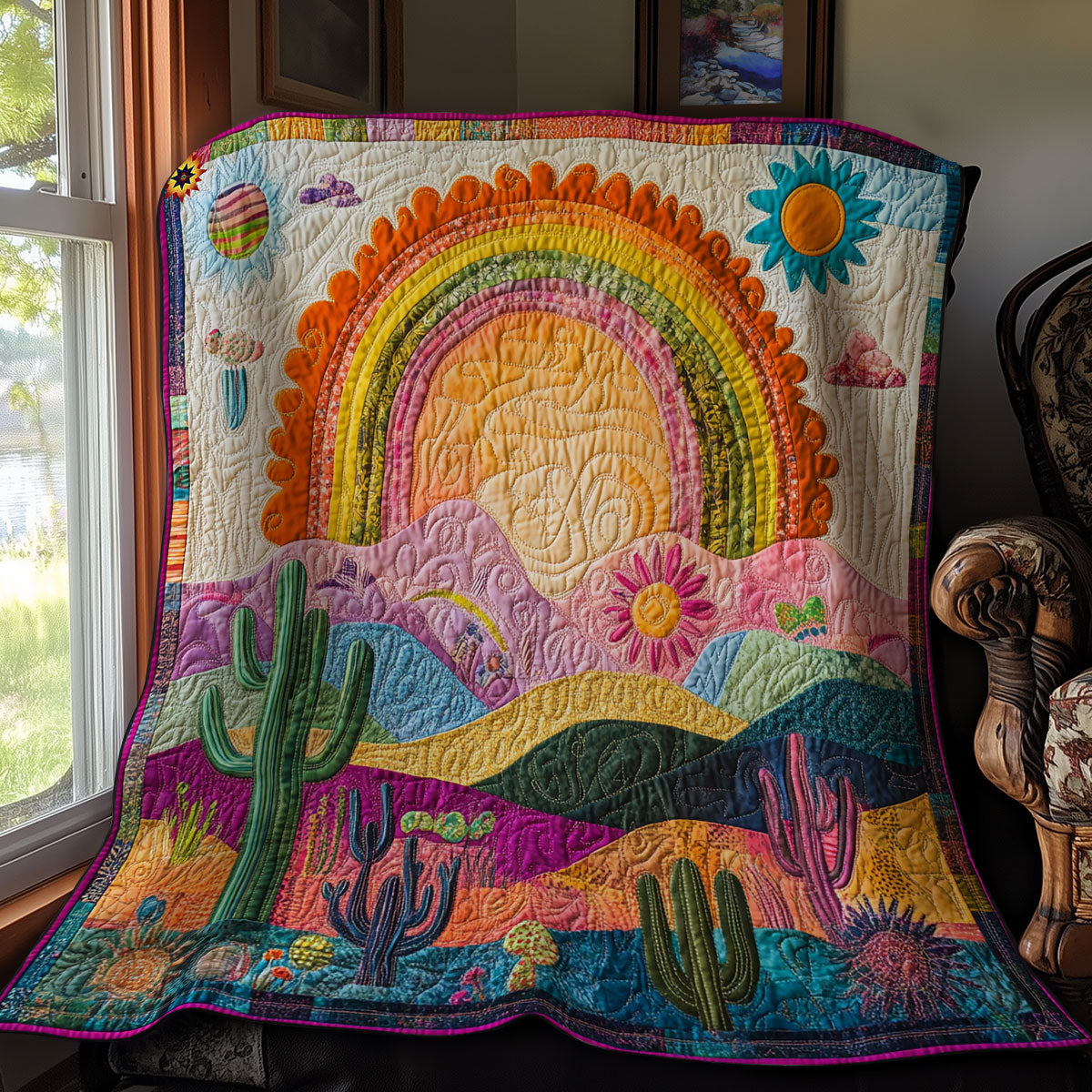 Rainbow Desert WY1411041CL Quilt
