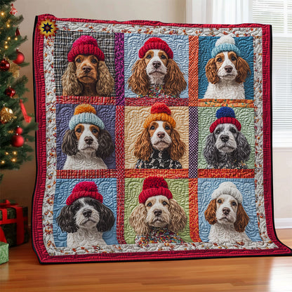 Cocker Spaniel WY2111014CL Quilt