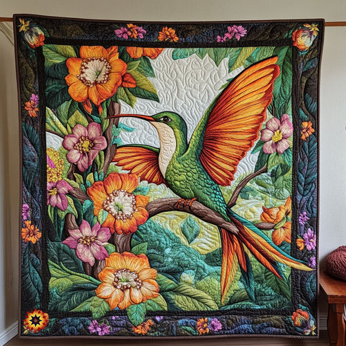 Hummingbird Fly WX0911024CL Quilt