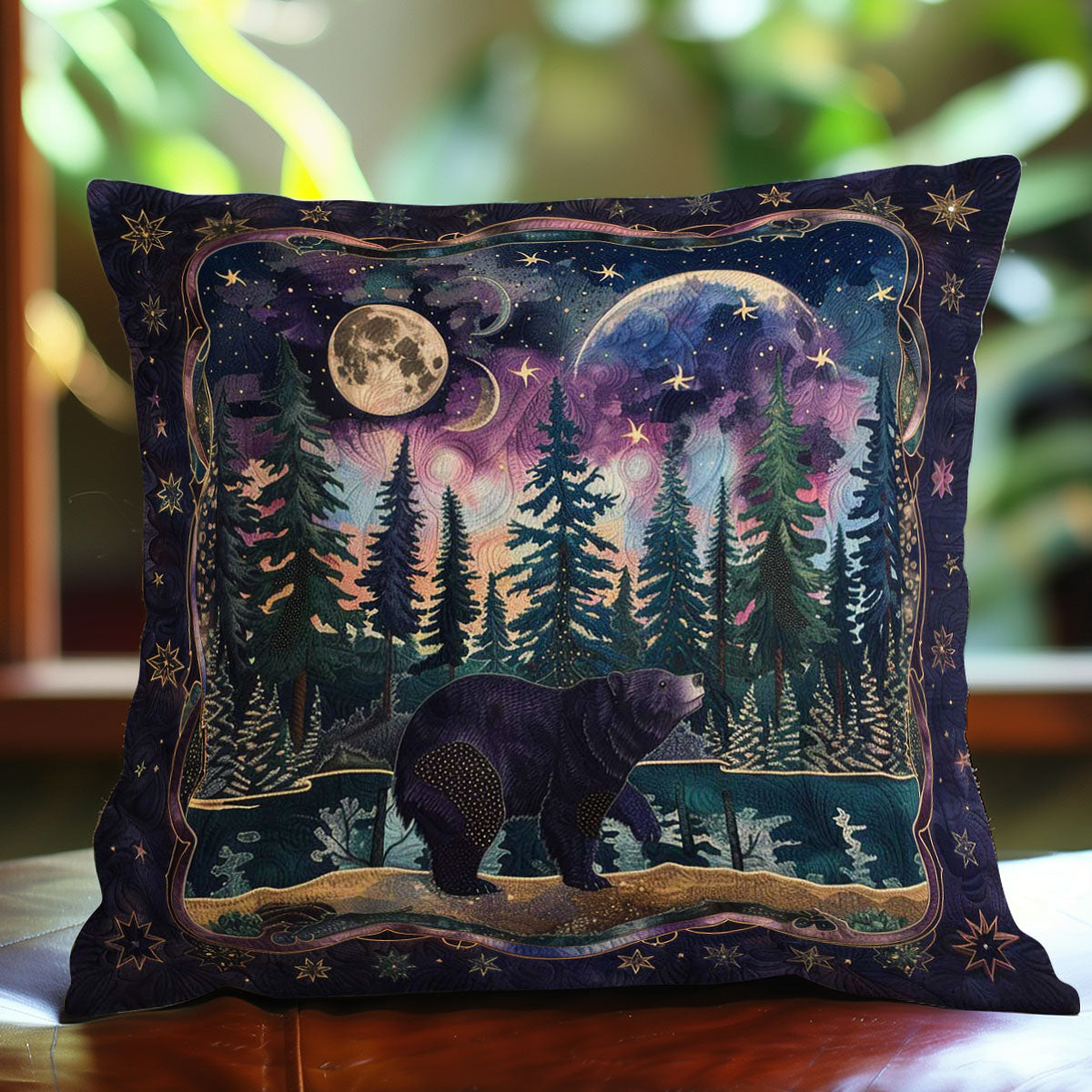 Majestic Bear WJ1209044CL Quilt Pillow Case