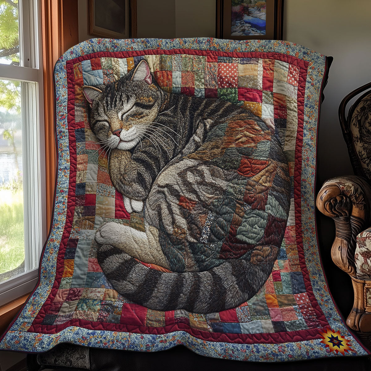 Sleeping Cat WY0212033CL Quilt