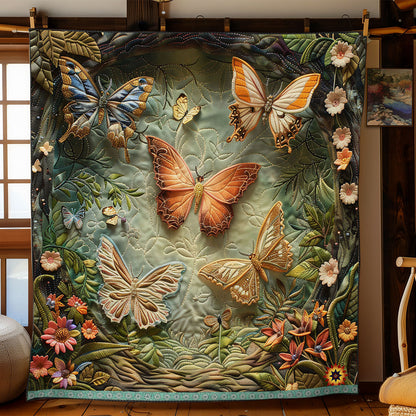 Enchanted Butterfly Forest WJ1112020CL Quilt