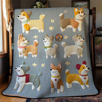 Corgi Cuteness WN2910056CL Quilt