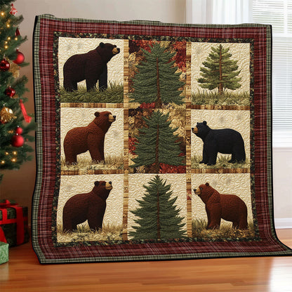 Forest Bear CW2410013CL Quilt