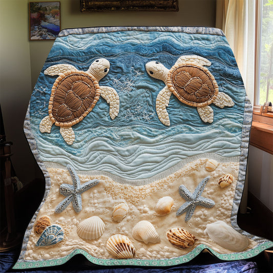 Elegant Turtle WX2412014CL Quilt