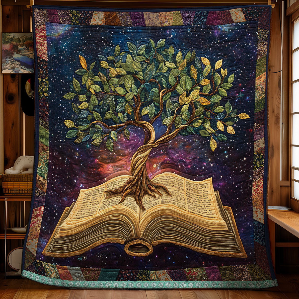 Tree Of Knowledge WX1112041CL Quilt