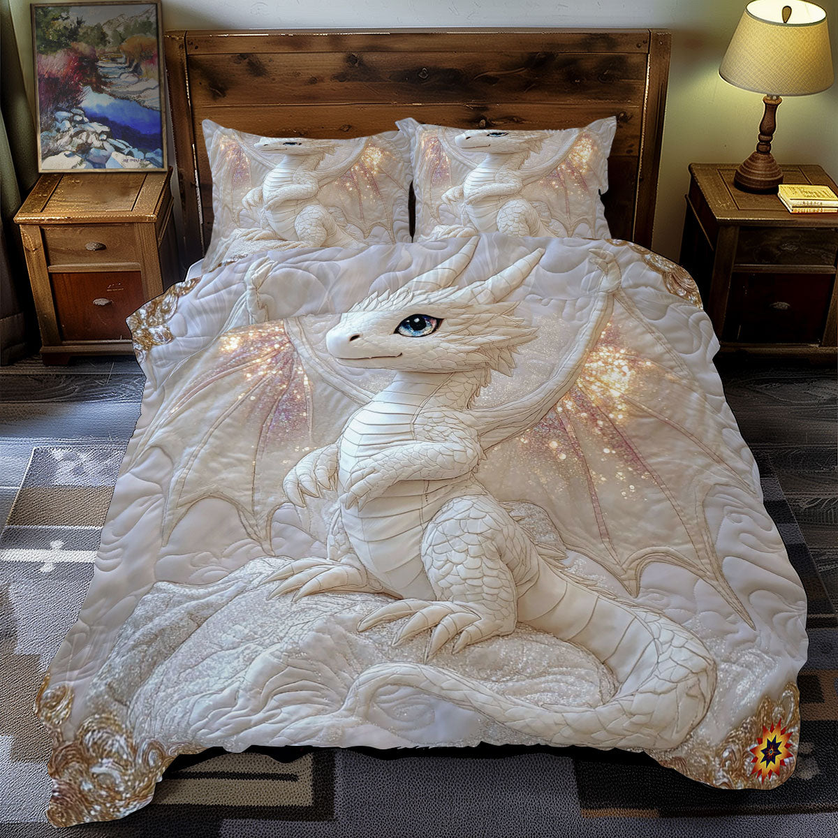 Diamond Dragon WY2311049CL Duvet Cover Set