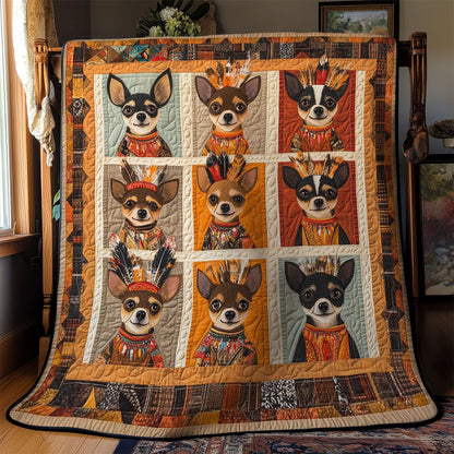 Native Spirit Chihuahua WN0411014CL Quilt